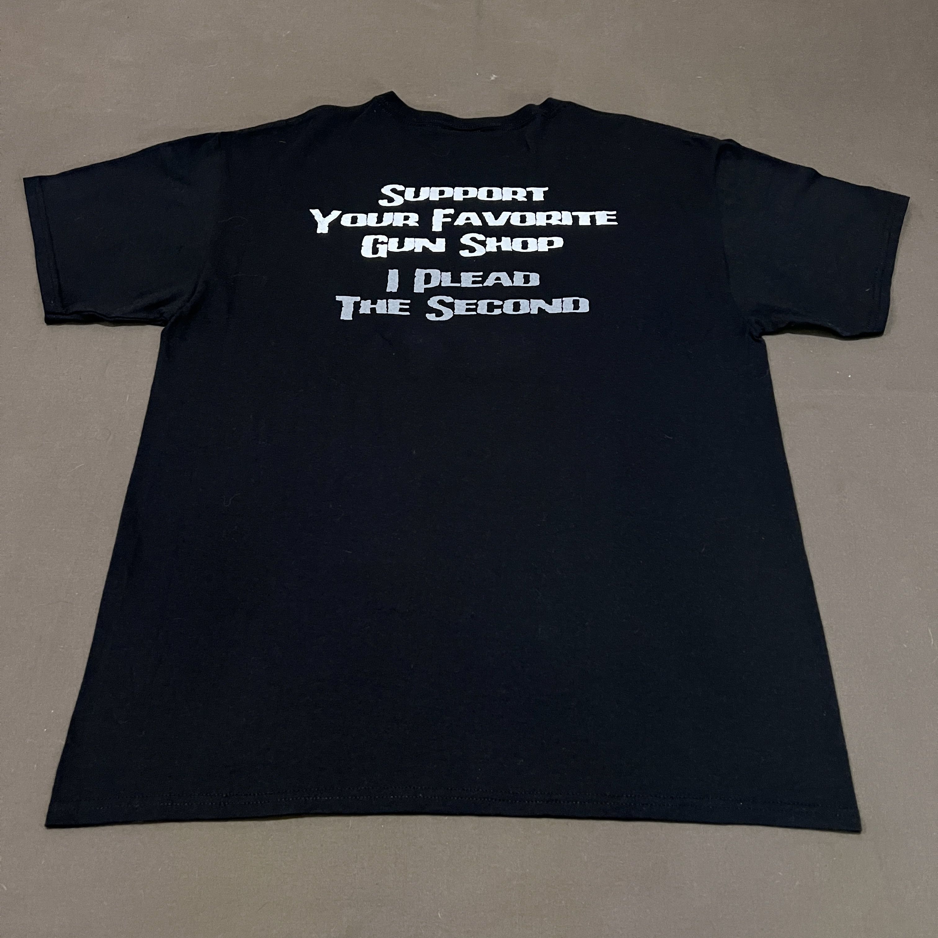 Vintage Vintage Y2K timeless iron weaponry Gun shop Promo Tee 911 Size US L / EU 52-54 / 3 - 4 Thumbnail