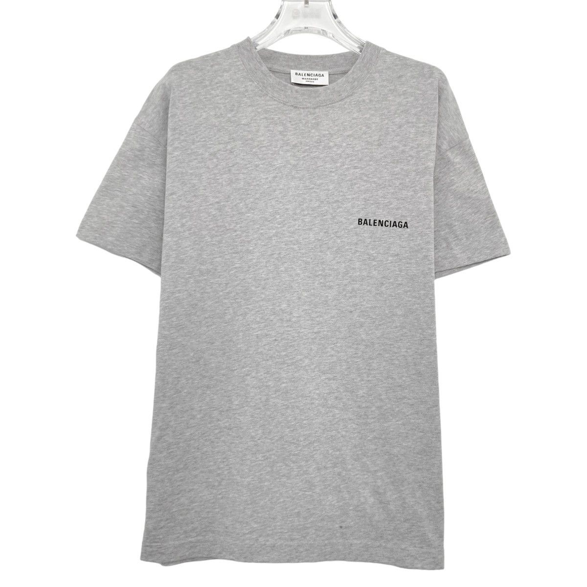Balenciaga Balenciaga Plain Logo Printed Short Sleeve T-shirt K26WX Size US XS / EU 42 / 0 - 1 Thumbnail