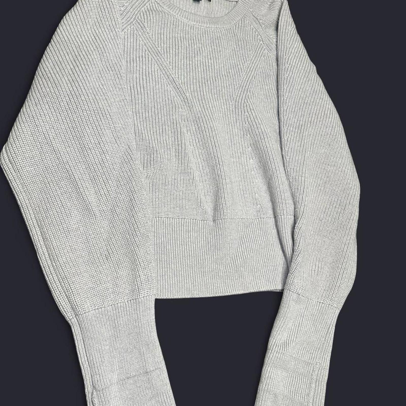 Banana Republic Banana Republic Women's Grey and Blue Jumper Size L / US 10 / IT 46 - 2 Thumbnail