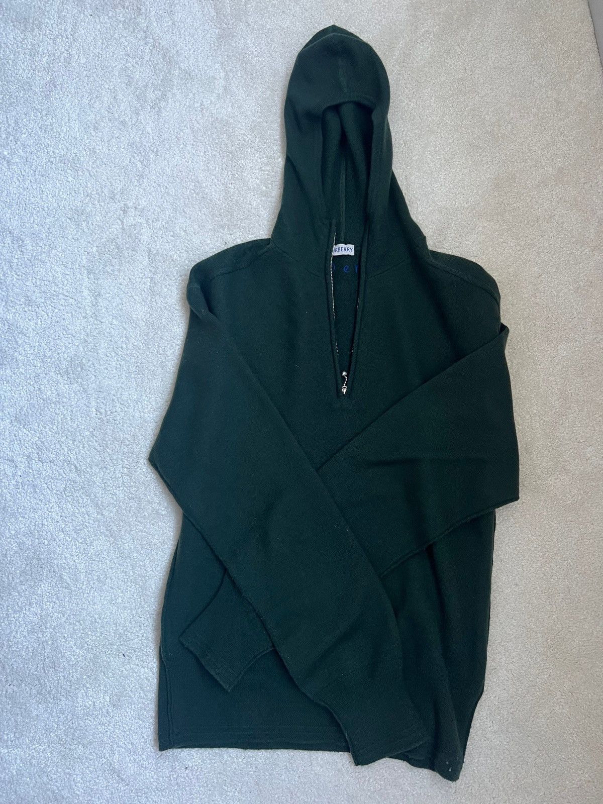 image of Burberry By Daniel Lee Runway Unisex Hoodie in Green, Men's (Size XS)