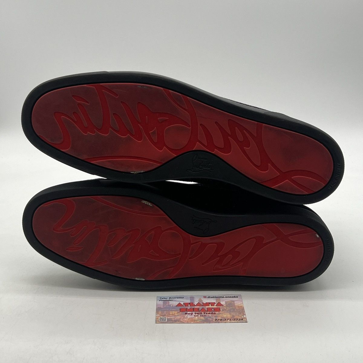 Louis Vuitton Christian Louboutin Louis Orlato High top sneakers Size US 13 / EU 46 - 7 Thumbnail