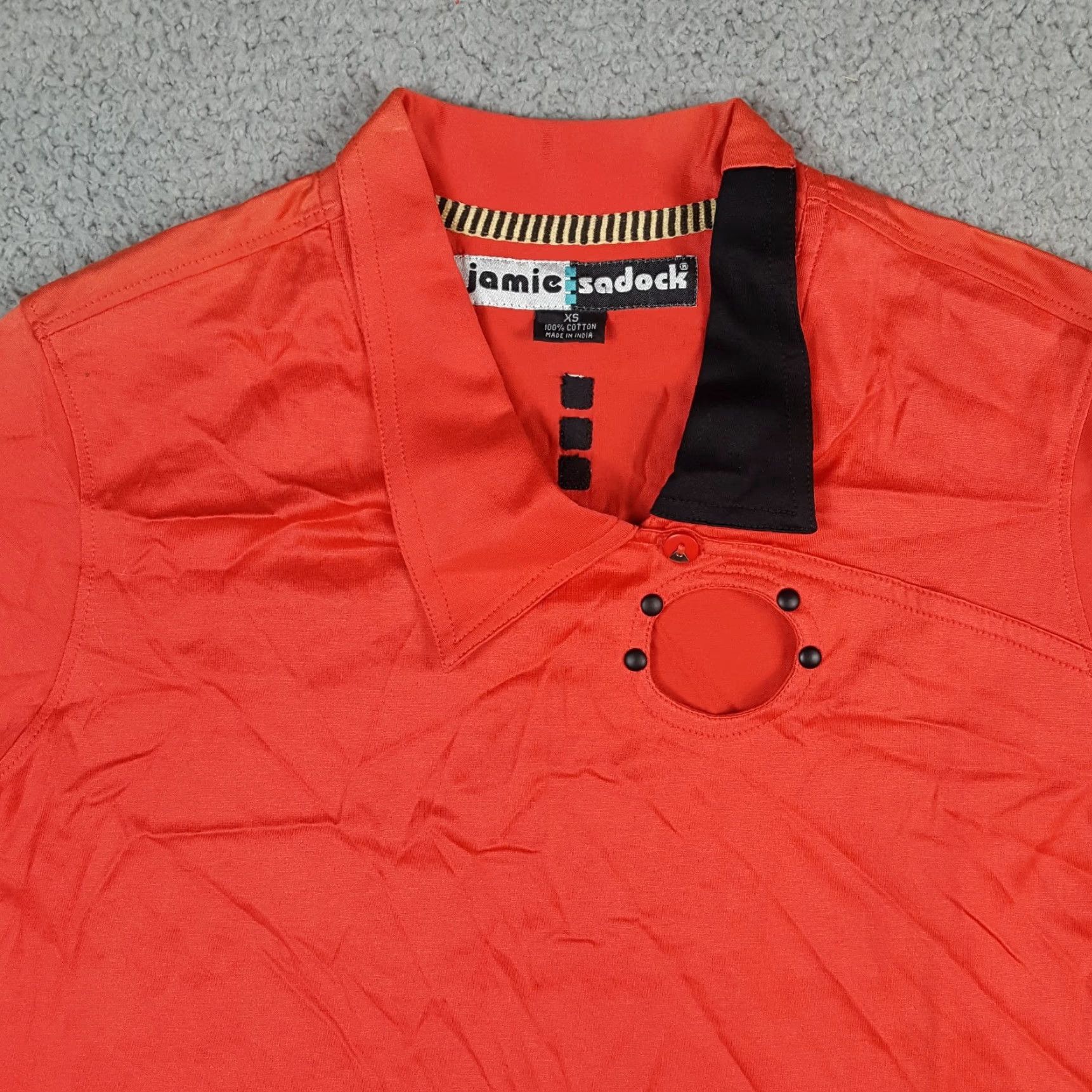 Vintage VINTAGE Jamie Sadock Polo Shirt Women's XS Button Collar Golf Polo Shirt Size XS / US 0-2 / IT 36-38 - 2 Thumbnail