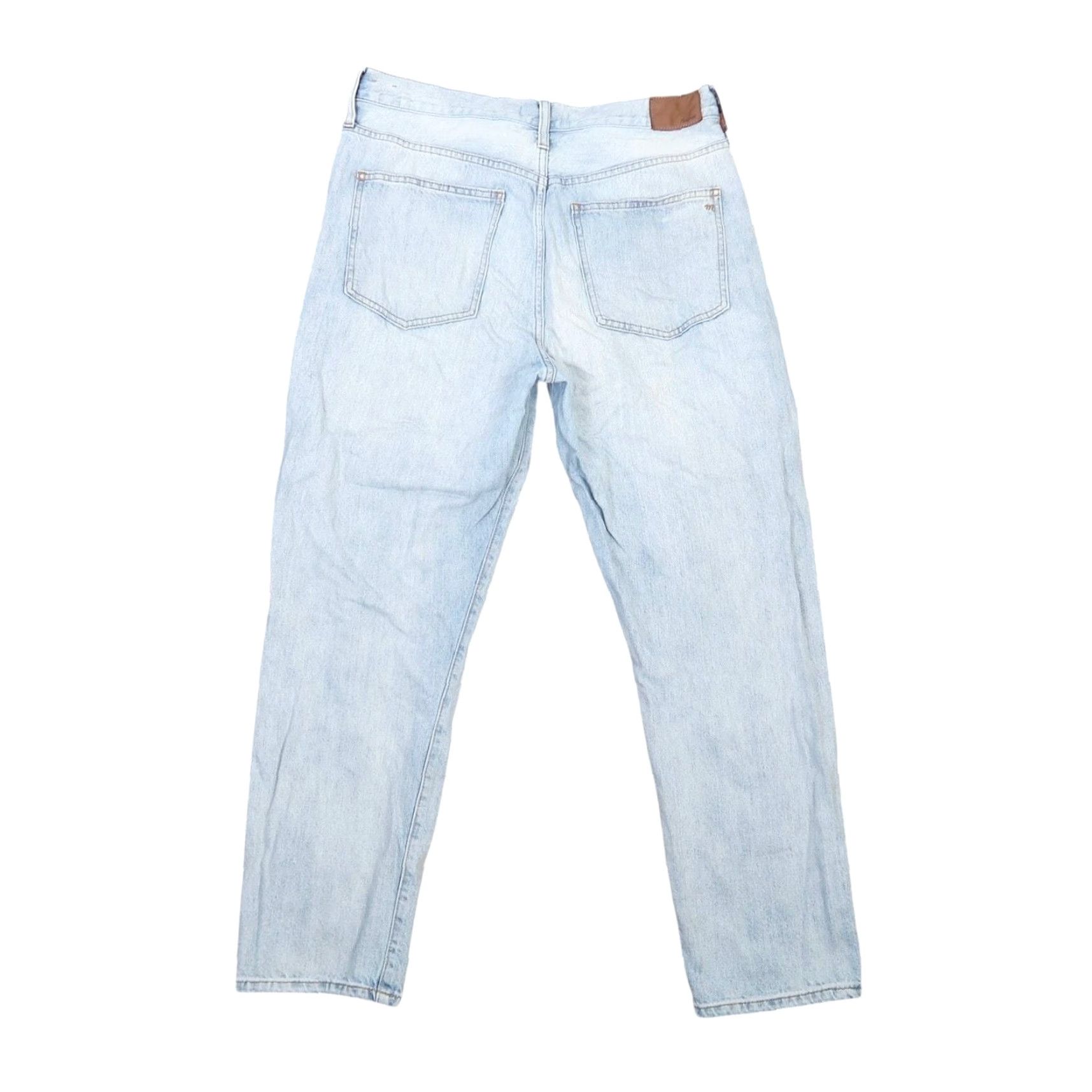 Madewell VINTAGE Madewell The Perfect Vintage Jean light wash blue denim Jeans 32 Womens Regular 32 in 100% Cotton High Rise Straight Mens/Boys? Size 24" / US 00 / IT 34 - 3 Thumbnail