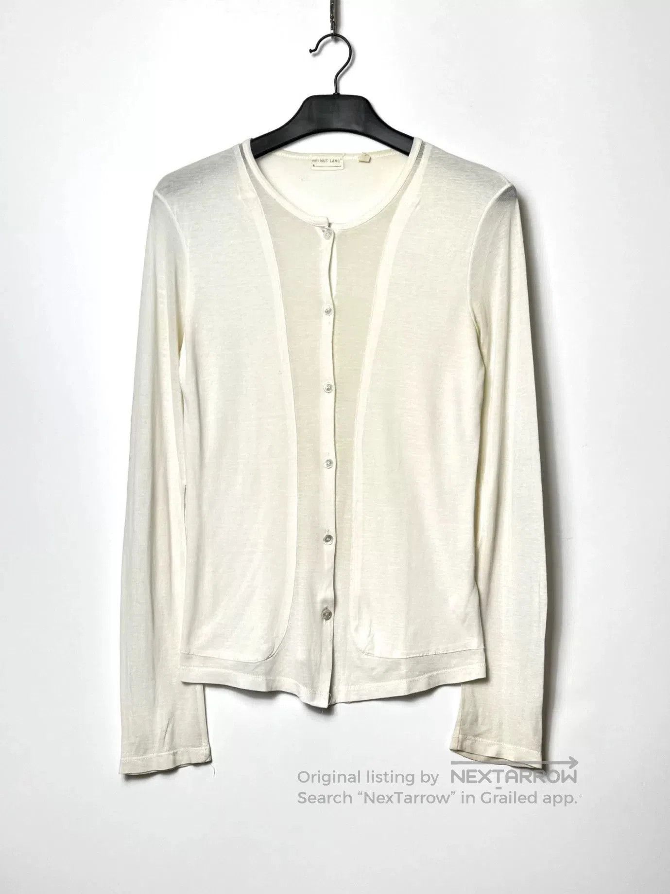 Helmut Lang Helmut Lang 1997 Re-Edition Elbow Cutout Sweater | Grailed