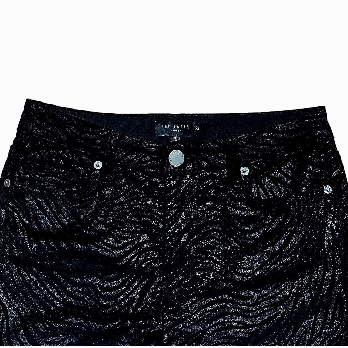 Ted Baker Ted Baker Skinny Jeans/Pants In Black | Size 27 Size 27" / US 4 / IT 40 - 3 Thumbnail