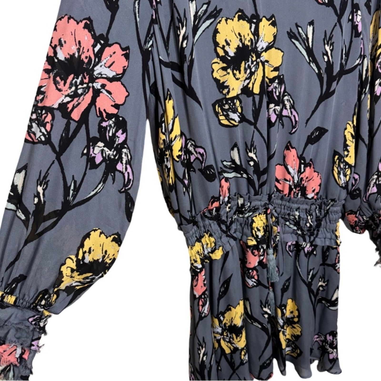Ramy Brook Ramy Brook Floral Milene Silk Dress Size S Size S / US 4 / IT 40 - 5 Thumbnail