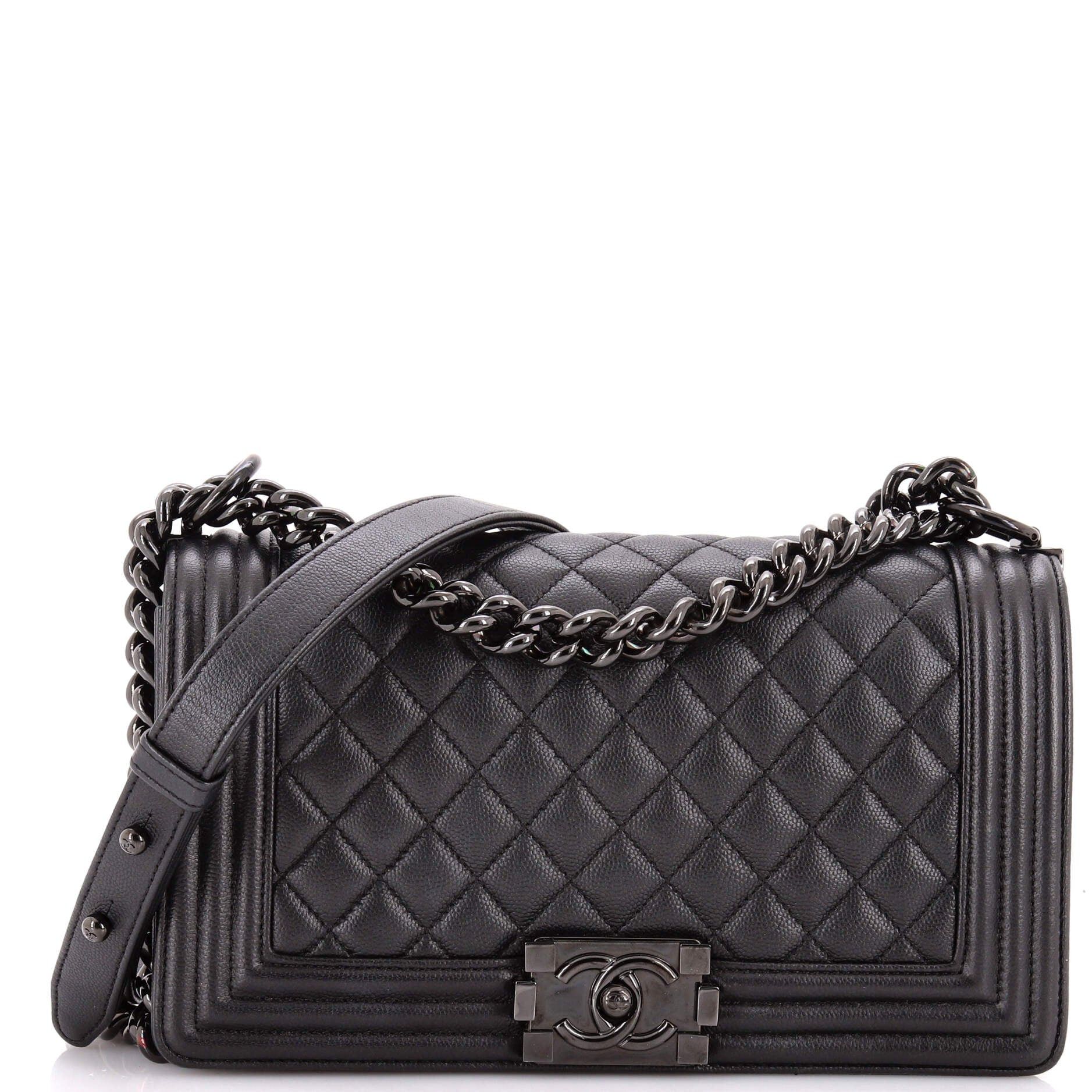 Chanel So Black Boy Flap Bag Size ONE SIZE - 1 Thumbnail