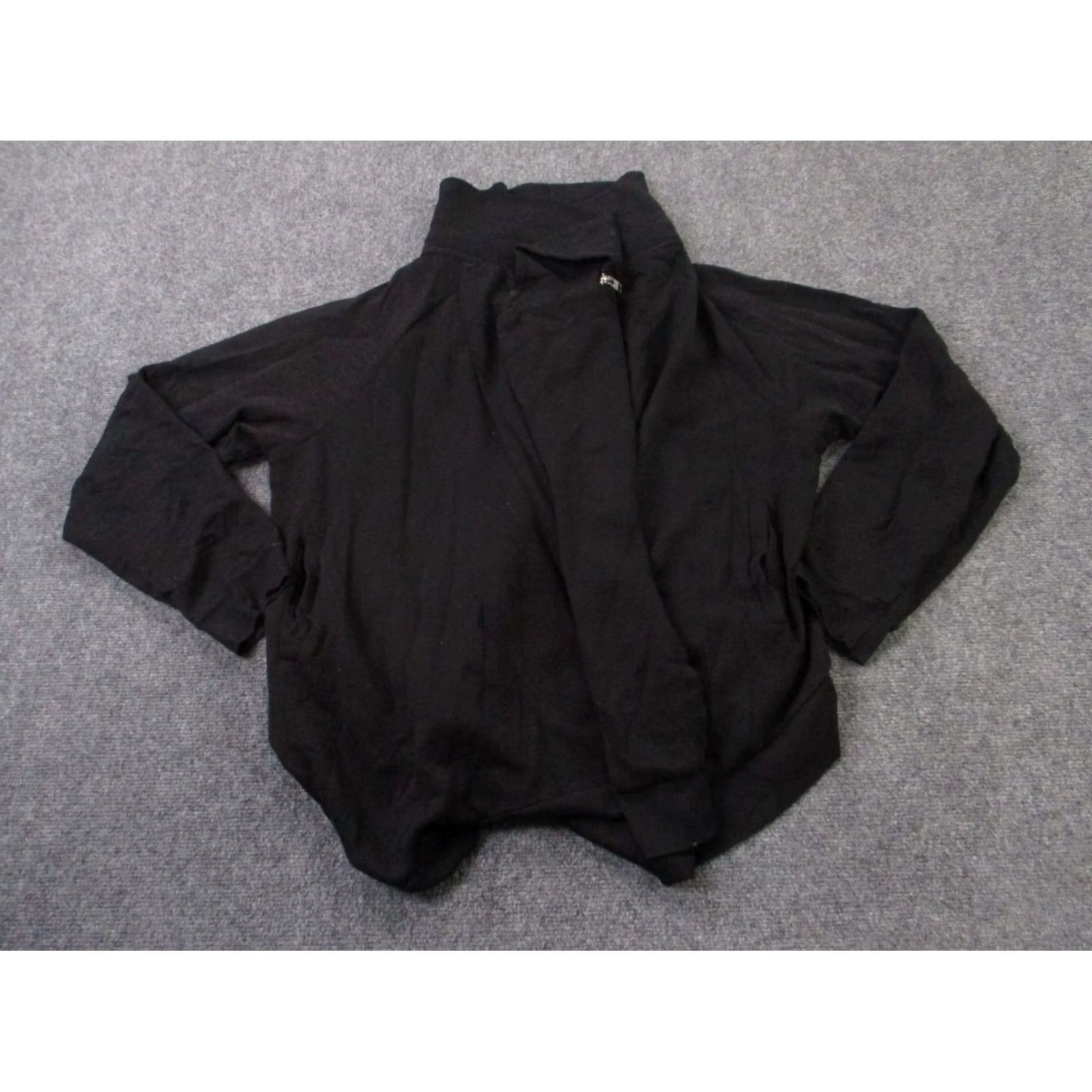 Allsaints Allsaints Sweater Women 8 Black Wrap Callie Jersey Jacket Cardigan Casual Preppy Size M / US 6-8 / IT 42-44 - 2 Thumbnail
