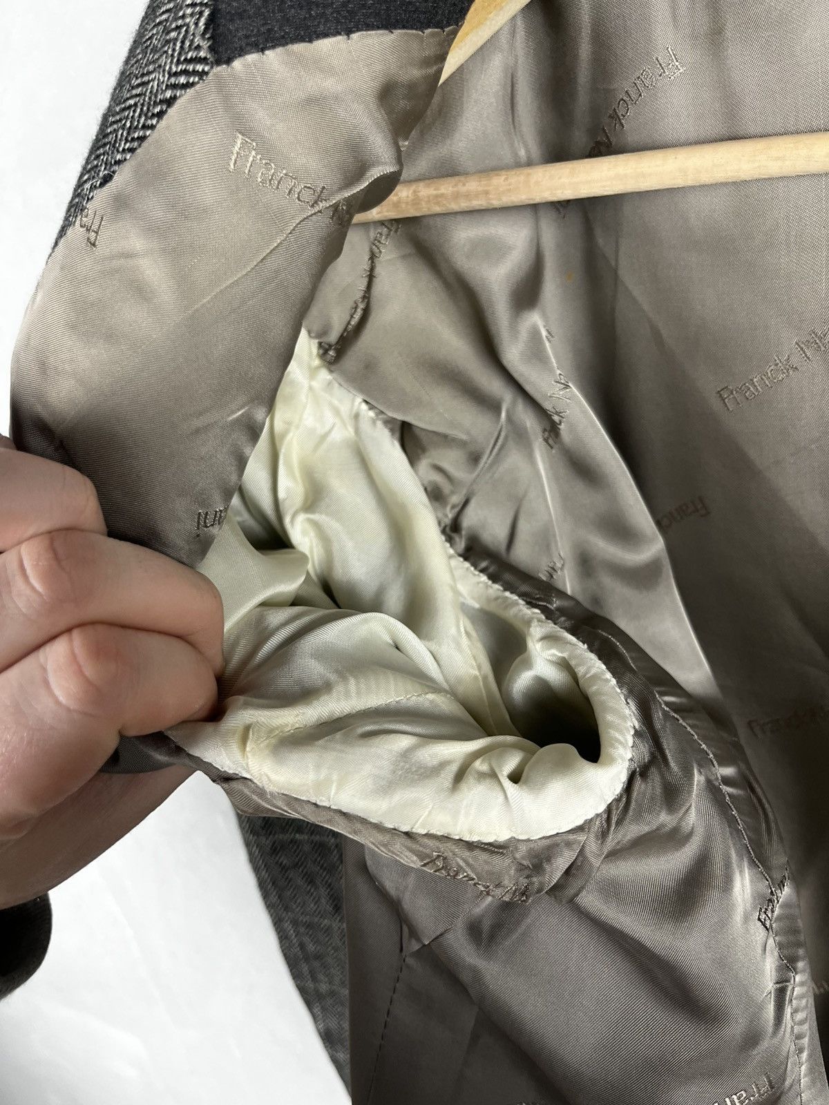 Franck Namani Franck Namani Ultimum Cashmere Blazer Size 40L - 19 Thumbnail