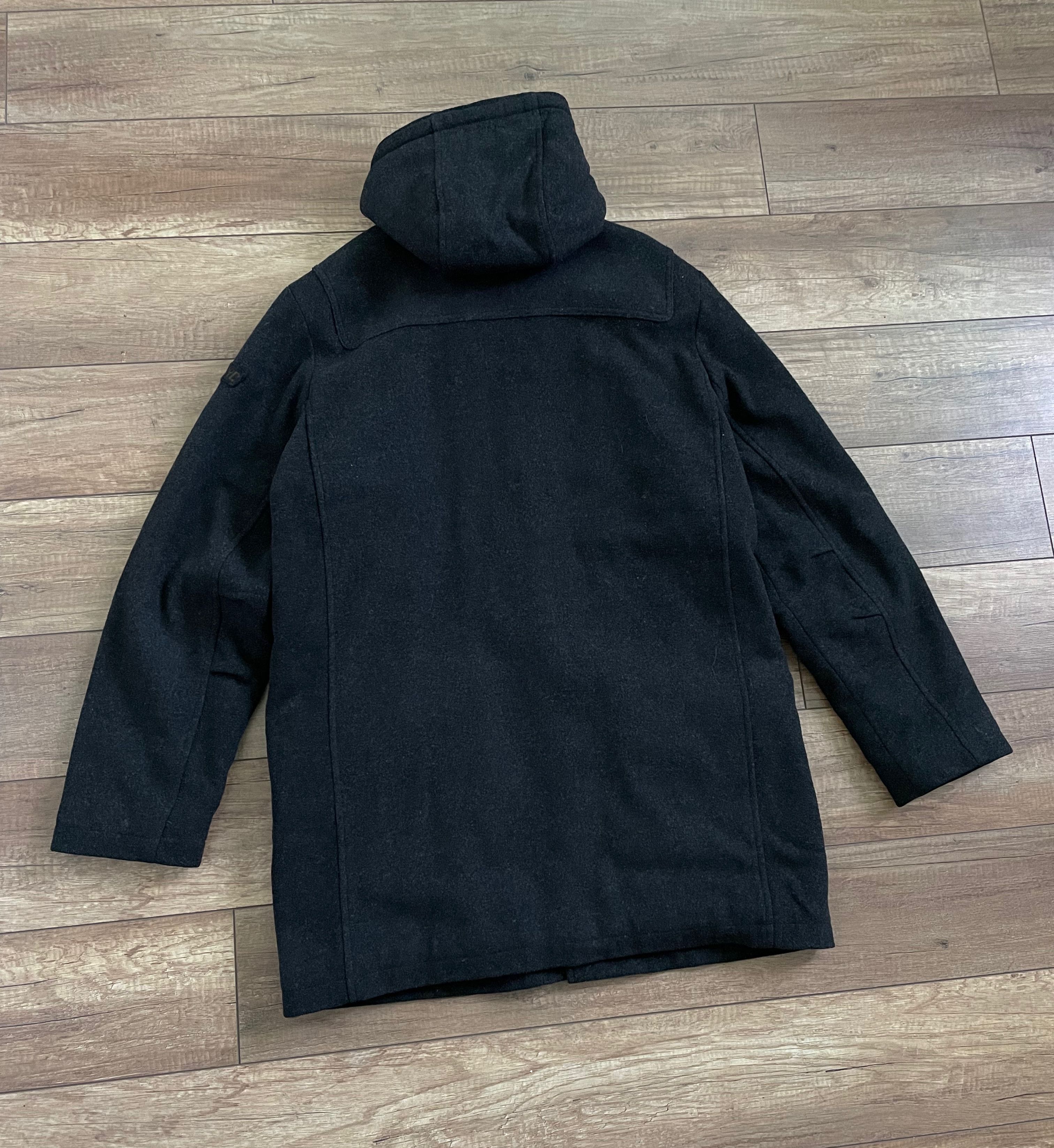 Schott Schott NYC Hooded Wool Long Duffle Coat Size US XL / EU 56 / 4 - 3 Thumbnail