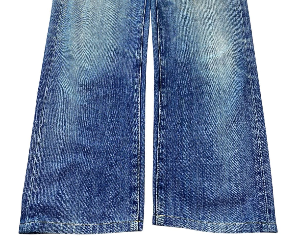 Uniqlo Uniqlo Blue Wash Style Straight Leg Jeans Size US 35 - 5 Thumbnail