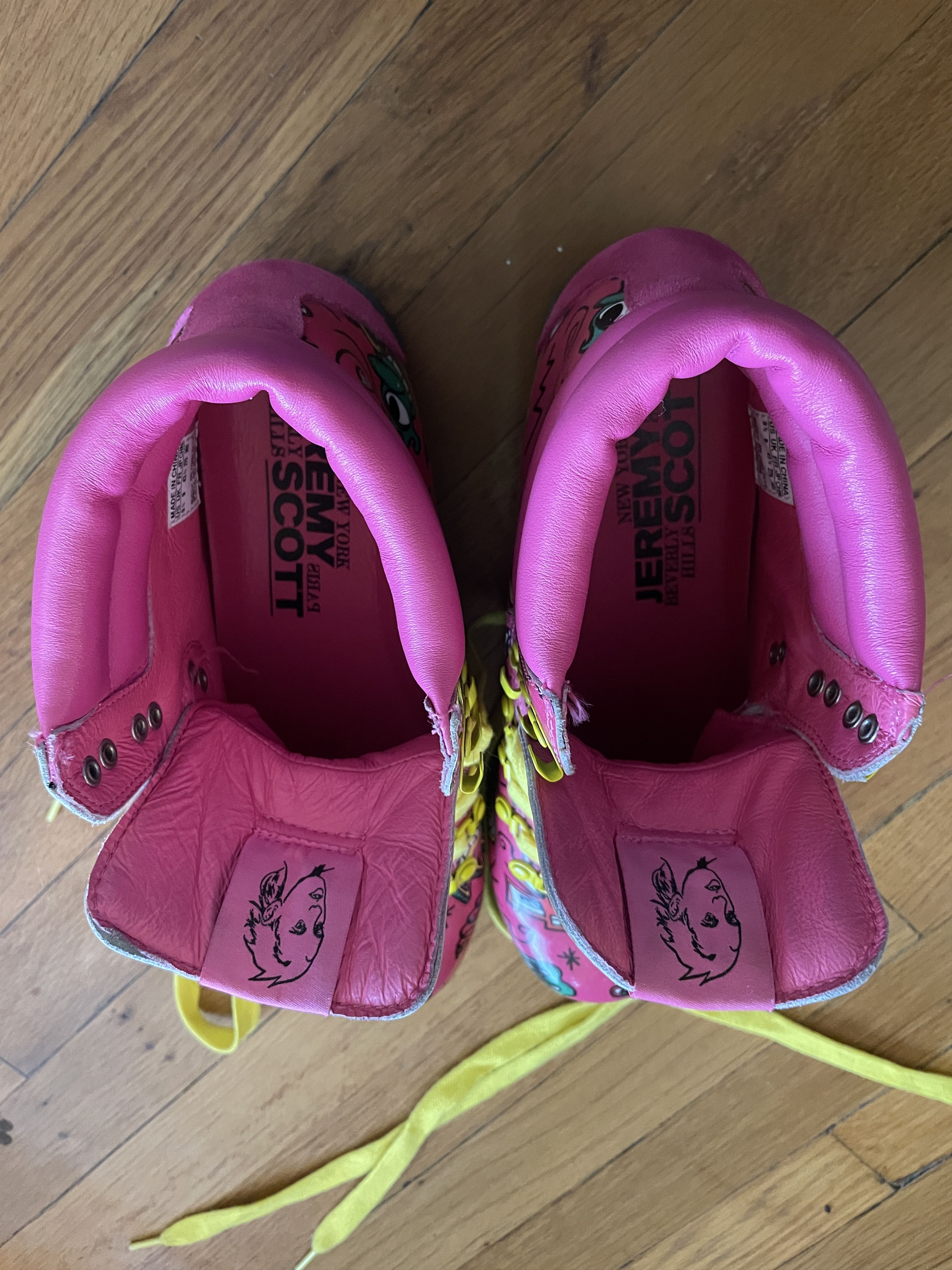 Adidas × Jeremy Scott JS Face Hiking Boots Size US 9.5 / EU 42-43 - 10 Thumbnail