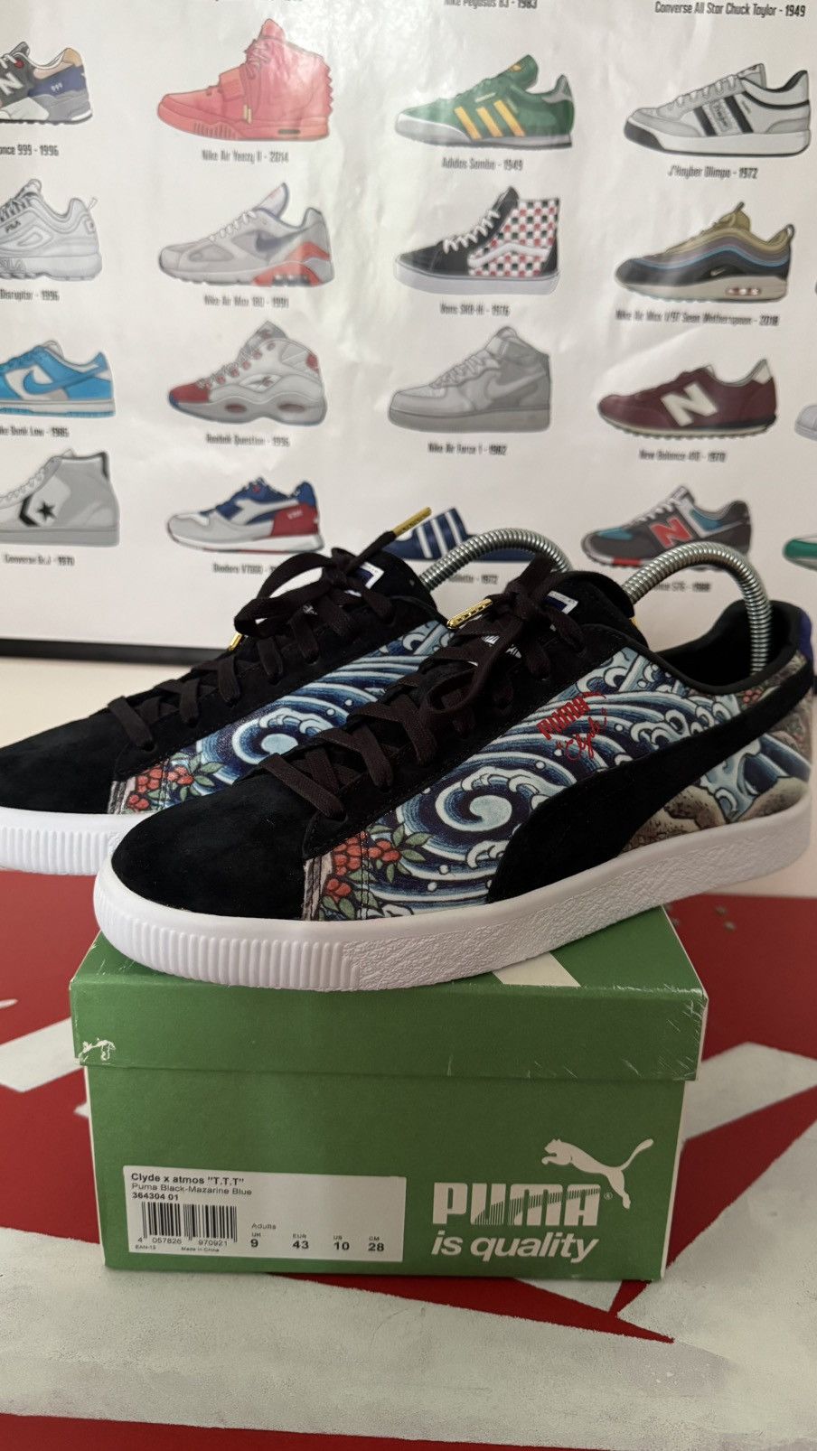 Puma PUMA Atmos x Clyde t.t.t US 10 Size US 10 / EU 43 - 1 Thumbnail