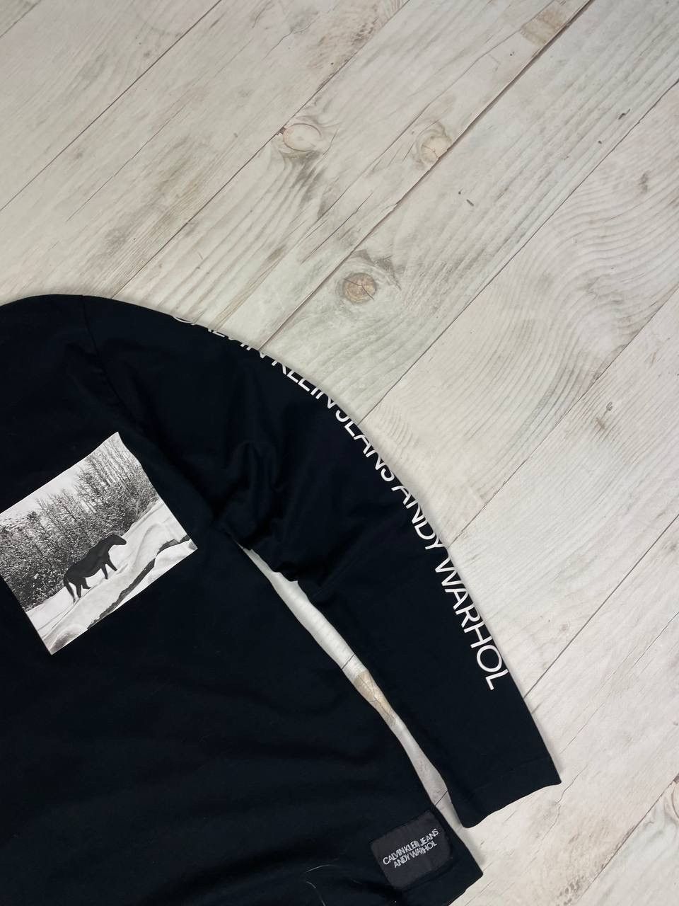 Calvin Klein CALVIN KLEIN JEANS ANDY WARHOL Long Sleeve T Shirt Size US L / EU 52-54 / 3 - 4 Thumbnail