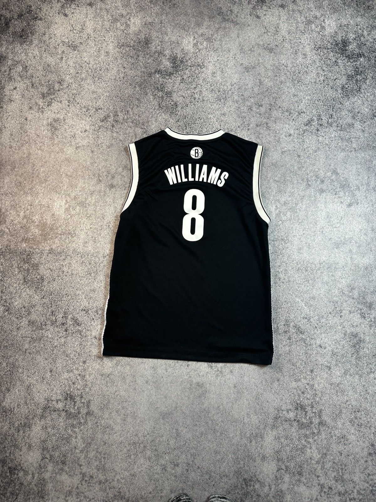 Adidas × NBA × Vintage Adidas Brooklyn Nets 8 Williams NBA Basketball Jersey USA M Size US S / EU 44-46 / 1 - 4 Thumbnail