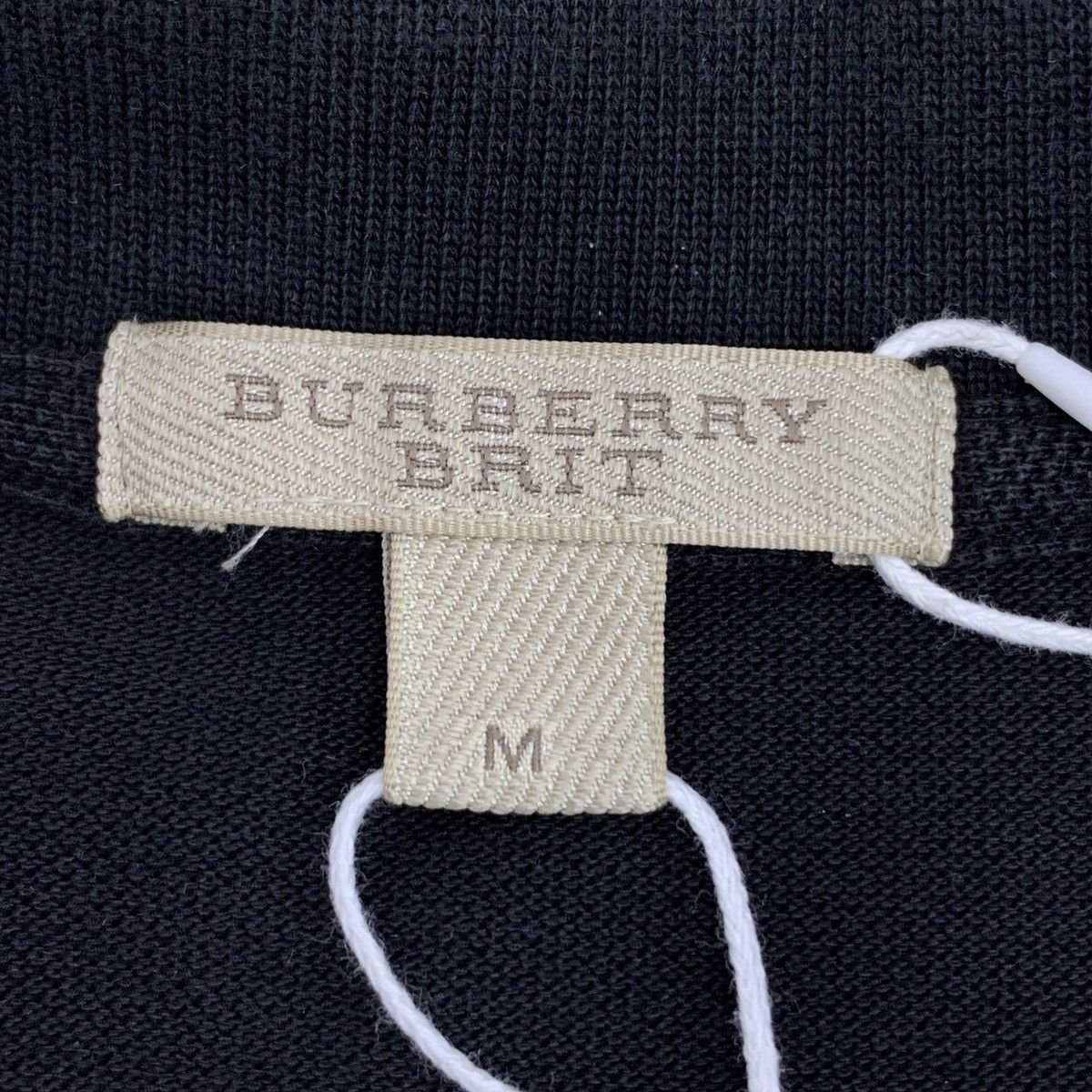 Burberry Burberry Black Equestrian Knight Cotton Polo Shirt K26WX Size US M / EU 48-50 / 2 - 5 Thumbnail