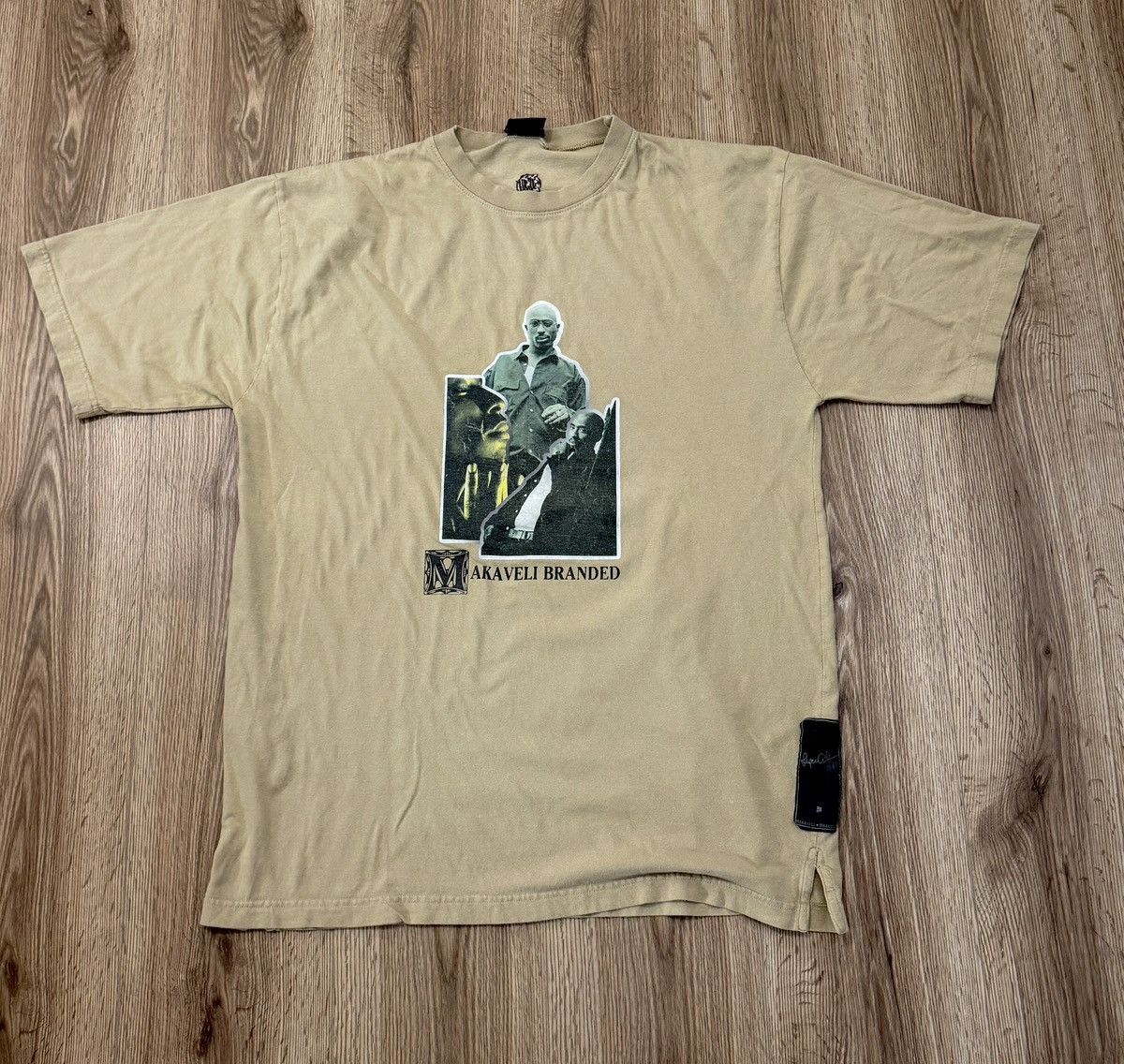 Vintage Vintage Y2K Tupac Makaveli Branded Rap Tee Shirt | Grailed