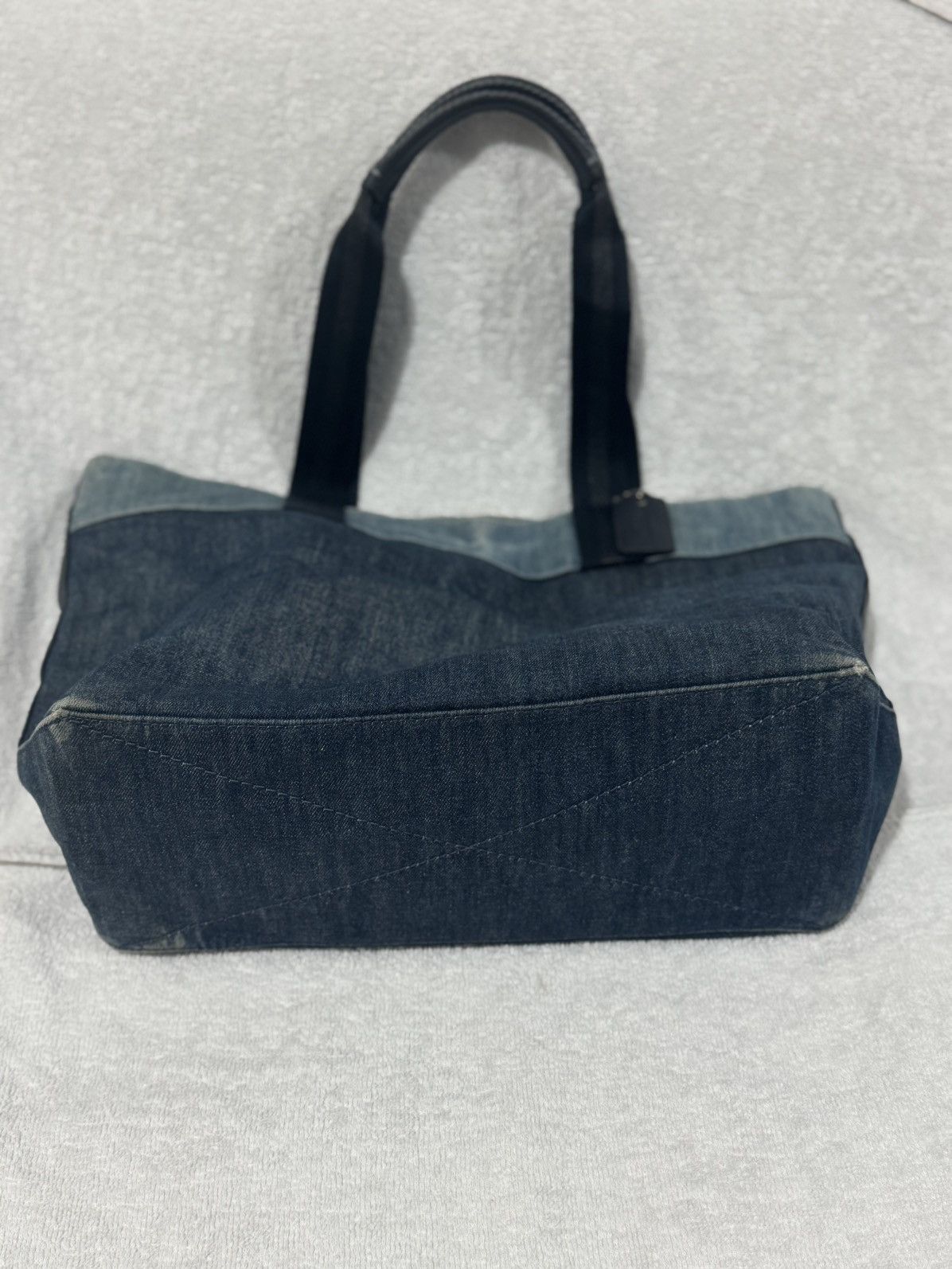 Coach × Vintage COACH Tote bag denim Size ONE SIZE - 7 Thumbnail