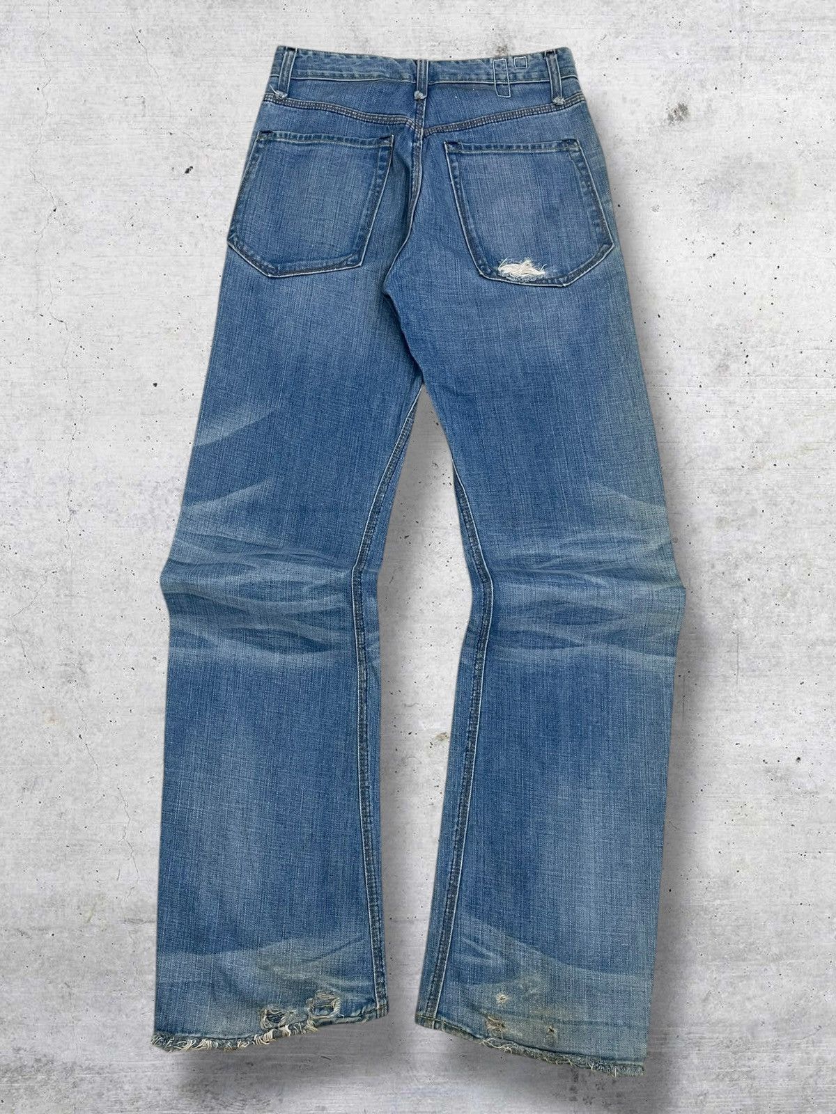 Rogan VINTAGE DESIGNER DISTRESSED PATCHWORK USA ROGAN DENIM STREET Size US 28 / EU 44 - 7 Thumbnail