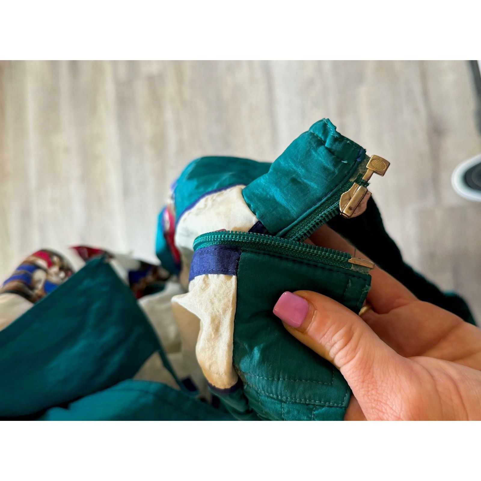Vintage Wilson Vintage Windbreaker Jacket Size L - Broken Zipper Size L / US 10 / IT 46 - 6 Thumbnail