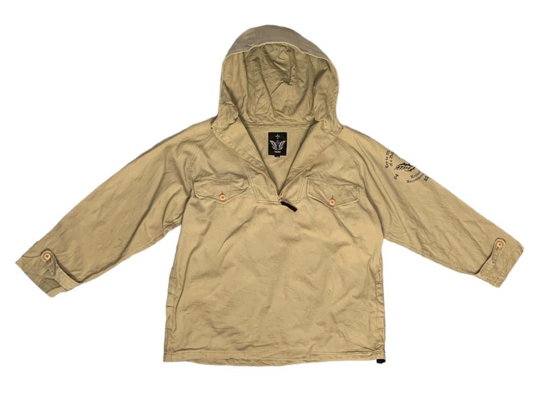 Japanese Brand × Vintage Vintage Karma Half Zipper Jackets Size US L / EU 52-54 / 3 - 3 Thumbnail