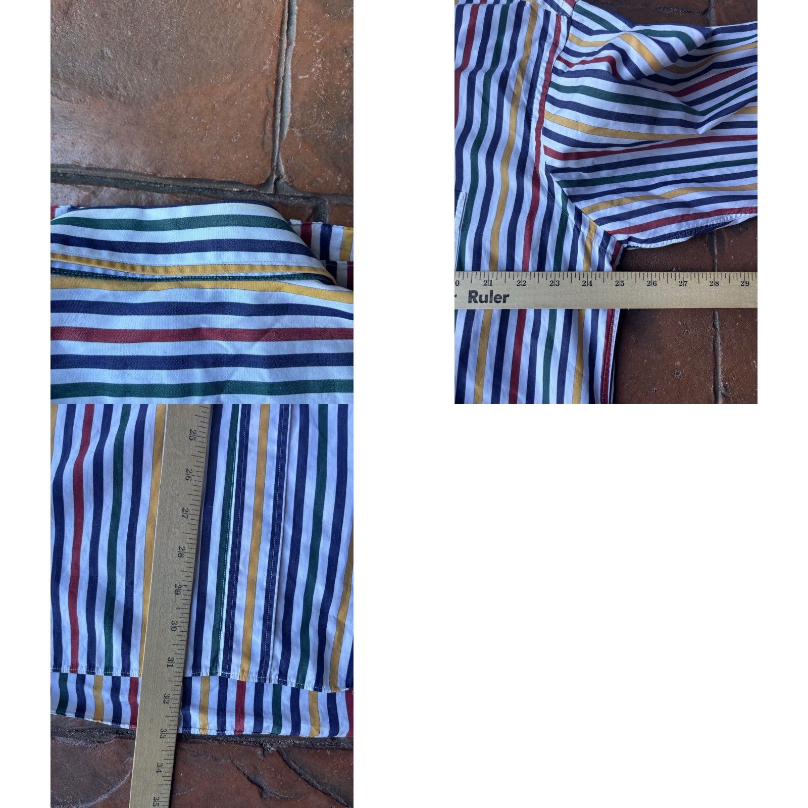 Paul & Shark Paul & Shark Yachting Button Up Shirt Men's 17/43 Long Sleeve Striped Size US XL / EU 56 / 4 - 9 Thumbnail