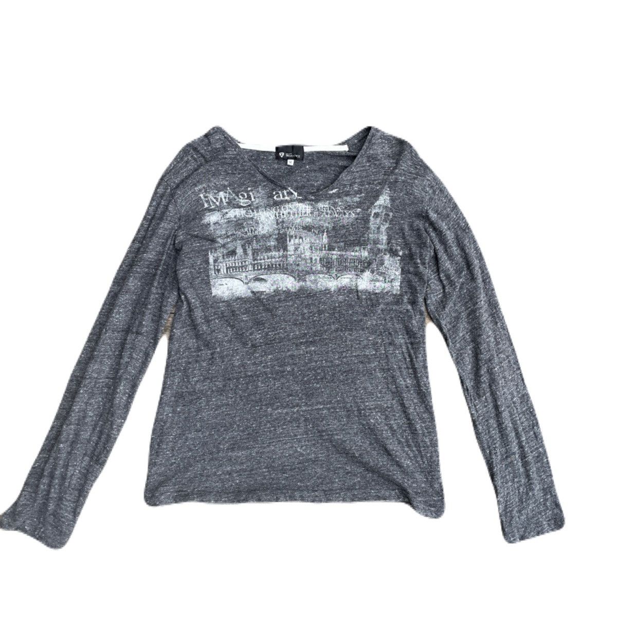 If Six Was Nine 2000s Japanese archive Vkei Castle Poem Long Sleeve Tee Size US S / EU 44-46 / 1 - 2 Thumbnail