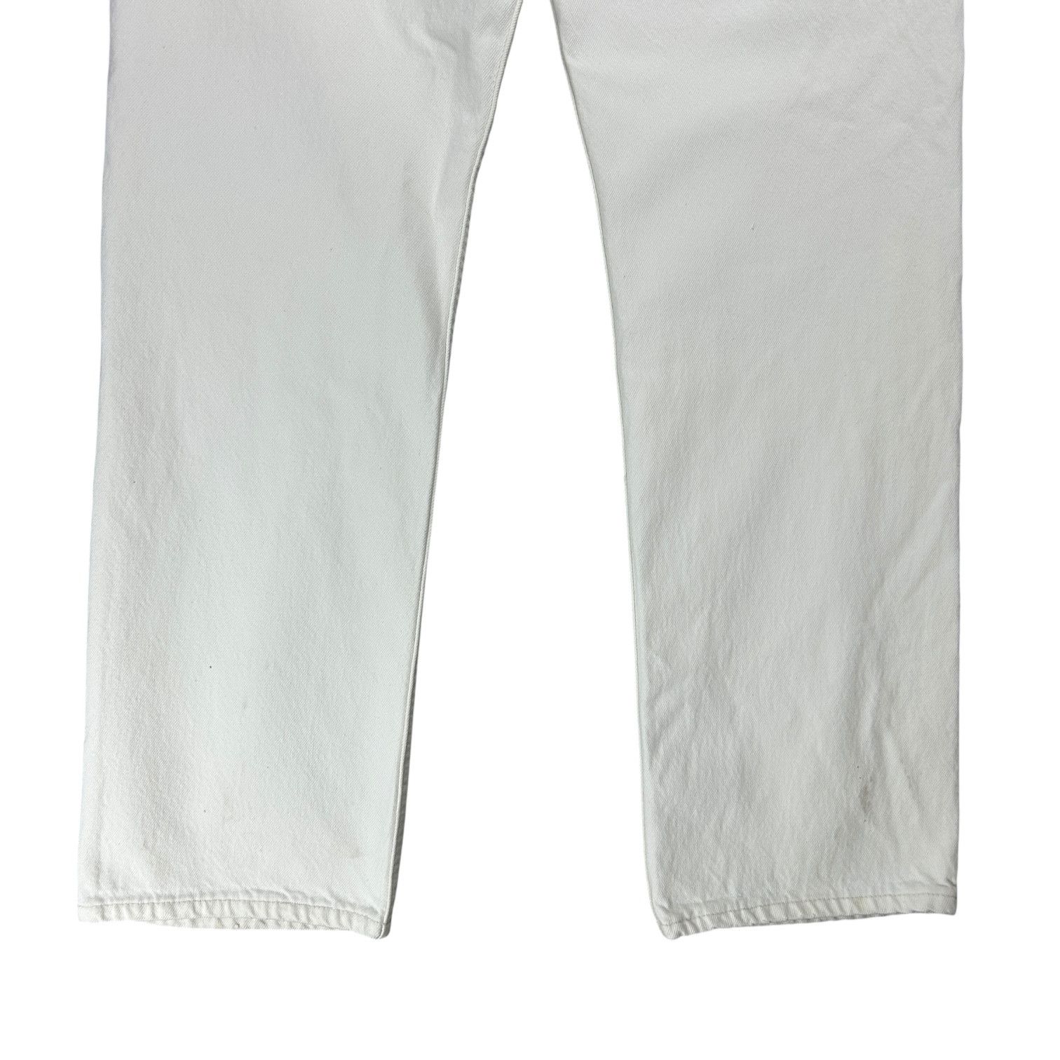 Levi's Vintage 90s Levi's 501 USA White Slim Straight Denim W33L30 Size US 33 - 7 Thumbnail