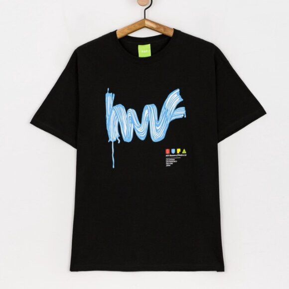 Huf HUF Stroke of Genius Museum of Modern Art T Shirt Black M Size US M / EU 48-50 / 2 - 1 Thumbnail