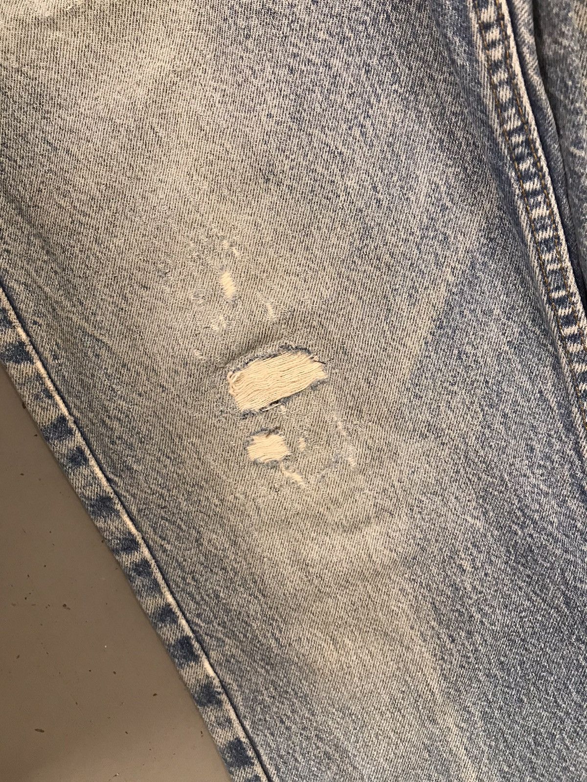 Carhartt 90s Vintage Carhartt B18 PRW distressed repaired denim Size US 34 / EU 50 - 9 Thumbnail