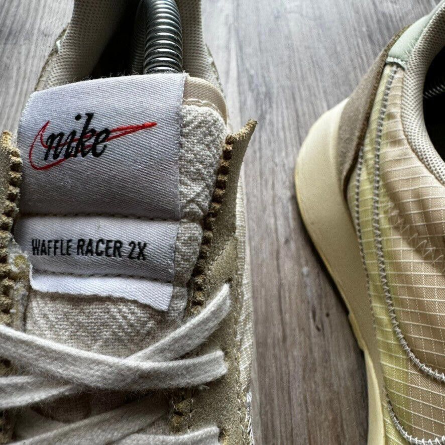 Nike NIKE • Waffle Racer 2X "Pale Ivory" (9M) Size US 9 / IT 39 - 9 Thumbnail