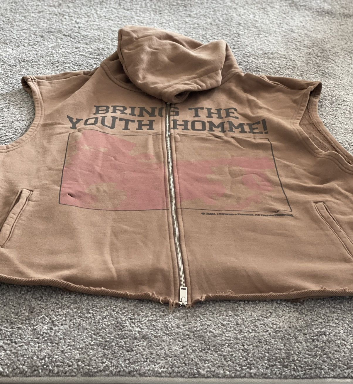 Homme + Femme La Bring the youth home sleeveless hoodie Size US XXL / EU 58 / 5 - 6 Thumbnail