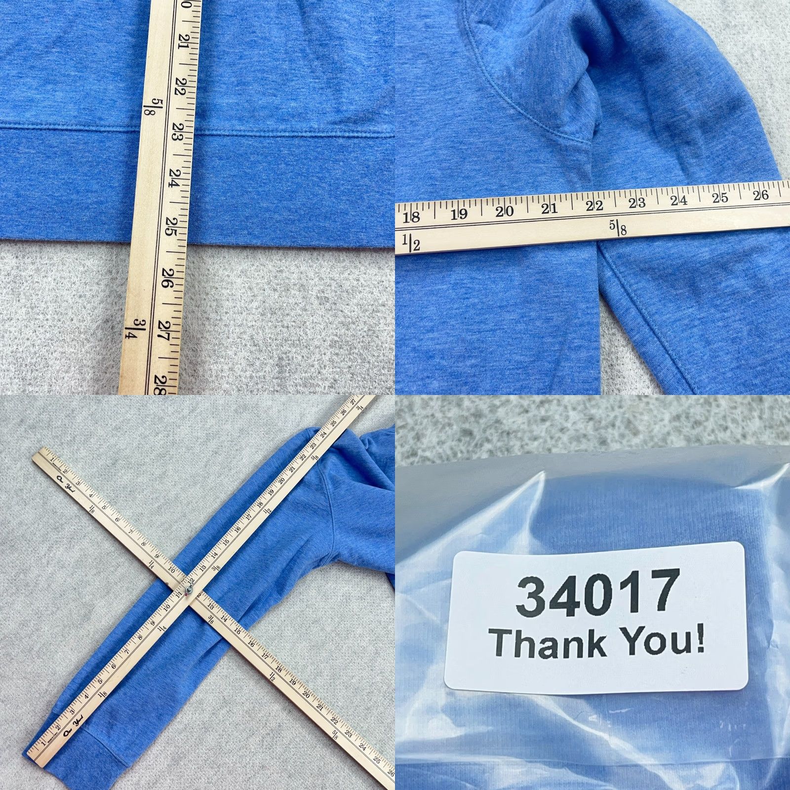 Polo Ralph Lauren Polo Ralph Lauren Sweater Men L Light Blue 1/4 Zip Pullover Logo Embroidered Knit Warm Casual Shirt Size US L / EU 52-54 / 3 - 8 Thumbnail