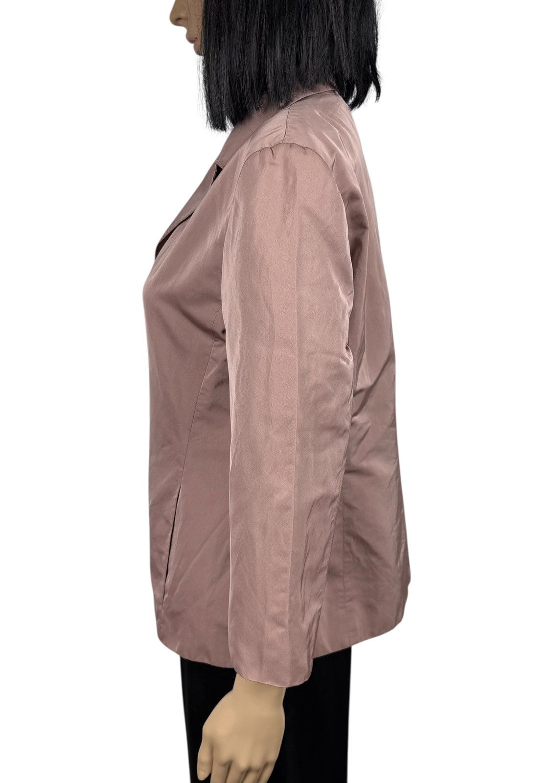 Max Mara Max Mara Powdery Polyester-Seta Blazer Sleeve 3/4 size US10 Size L / US 10 / IT 46 - 5 Thumbnail