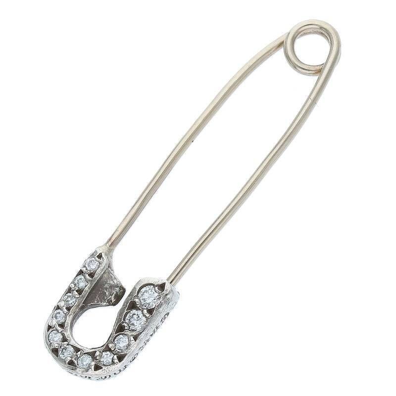 Chrome Hearts Safety Pin Necklace | Grailed