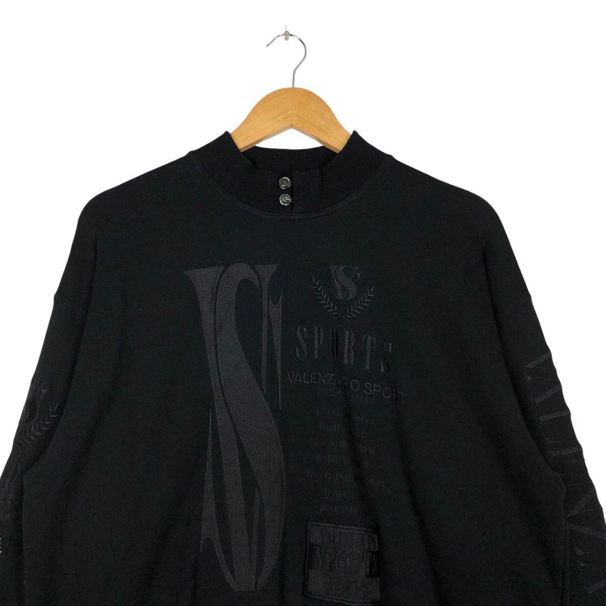 Japanese Brand Japanese Brand Valenzo Po Sport Vintage Jumper Pullover Size US M / EU 48-50 / 2 - 2 Thumbnail