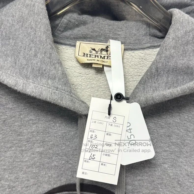 Hermes Hermes Classic Dragon Pattern Hoodie Size S / US 4 / IT 40 - 5 Thumbnail