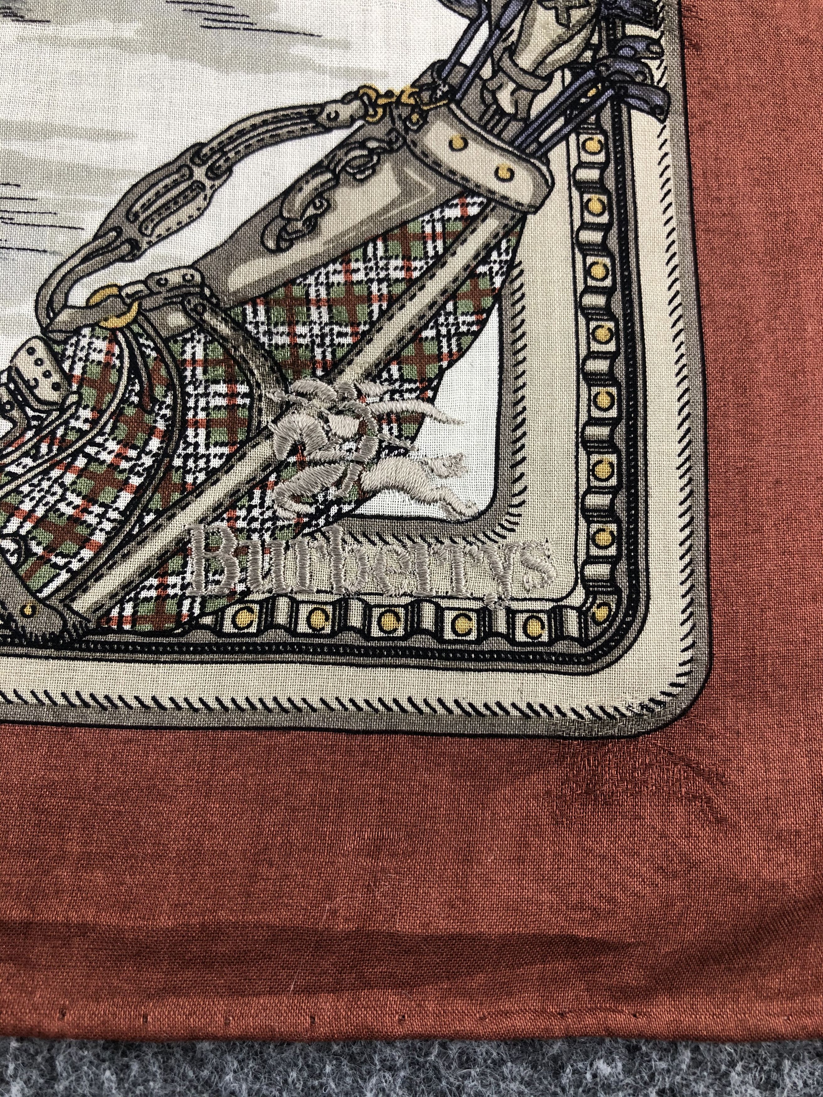 Burberry Burberry Handkerchief / Bandana / Neckerchief Size ONE SIZE - 5 Thumbnail