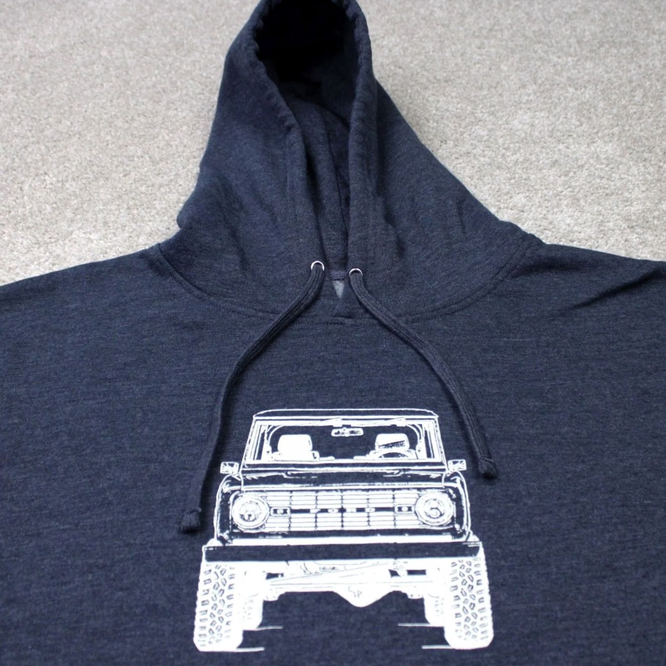 Ford Ford Bronco Hoodie Mens 2XL Blue Adventure ORX Hooded Sweatshirt Pullover Shirt Size US XXL / EU 58 / 5 - 4 Thumbnail