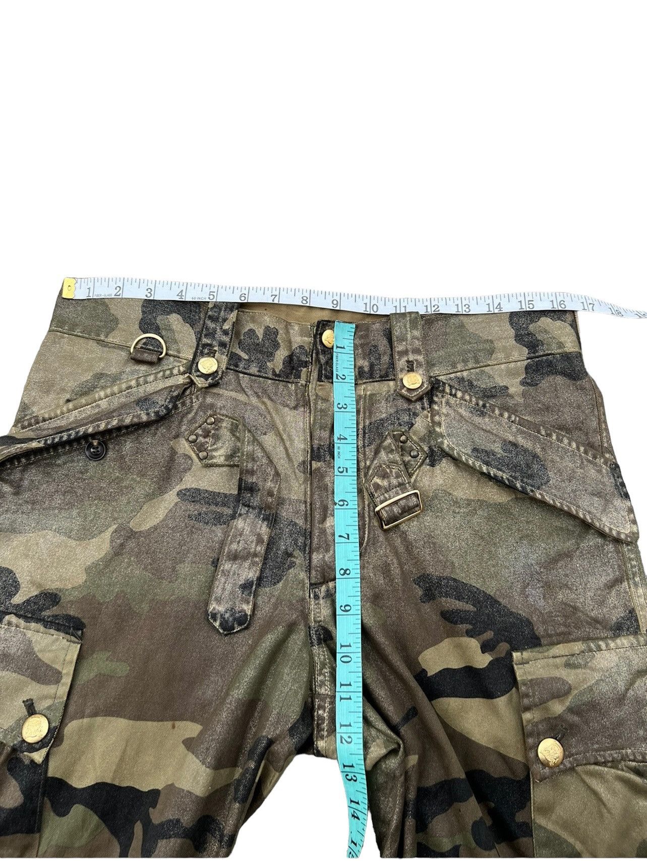 DRESSTERIOR Dress Camp Japan Shiny Camo Parachute Flare Cargo Trouser Size US 31 - 3 Thumbnail