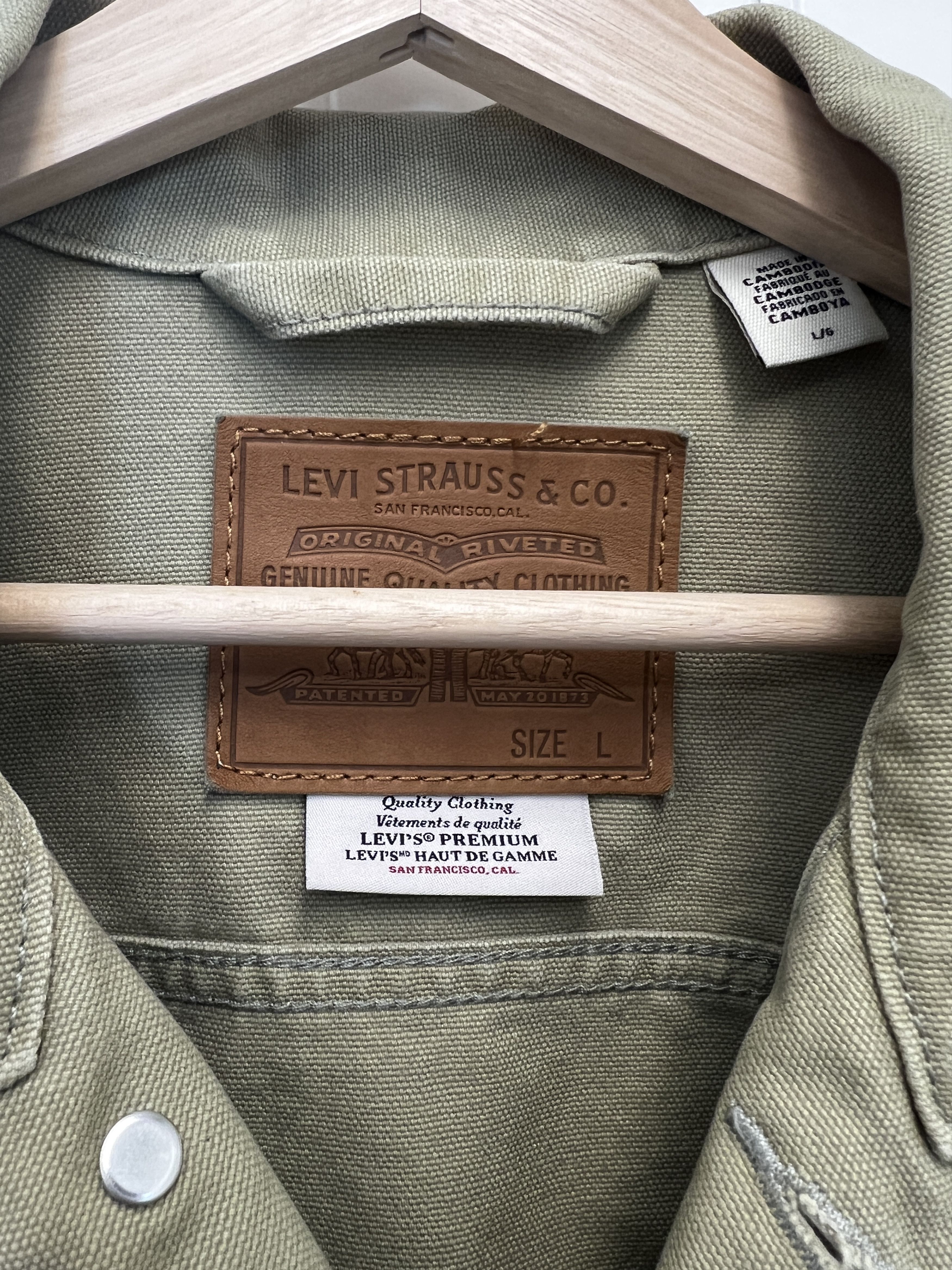 Levi's × Levi's Vintage Clothing × Vintage Denim Levi's Jacket Size US L / EU 52-54 / 3 - 4 Thumbnail