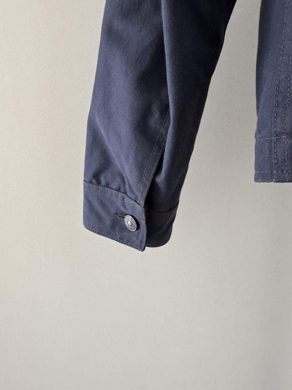 Buck Mason Buck Mason Blue Navy Dry Waxed Canvas N1 Deck Jacket Size US M / EU 48-50 / 2 - 4 Thumbnail