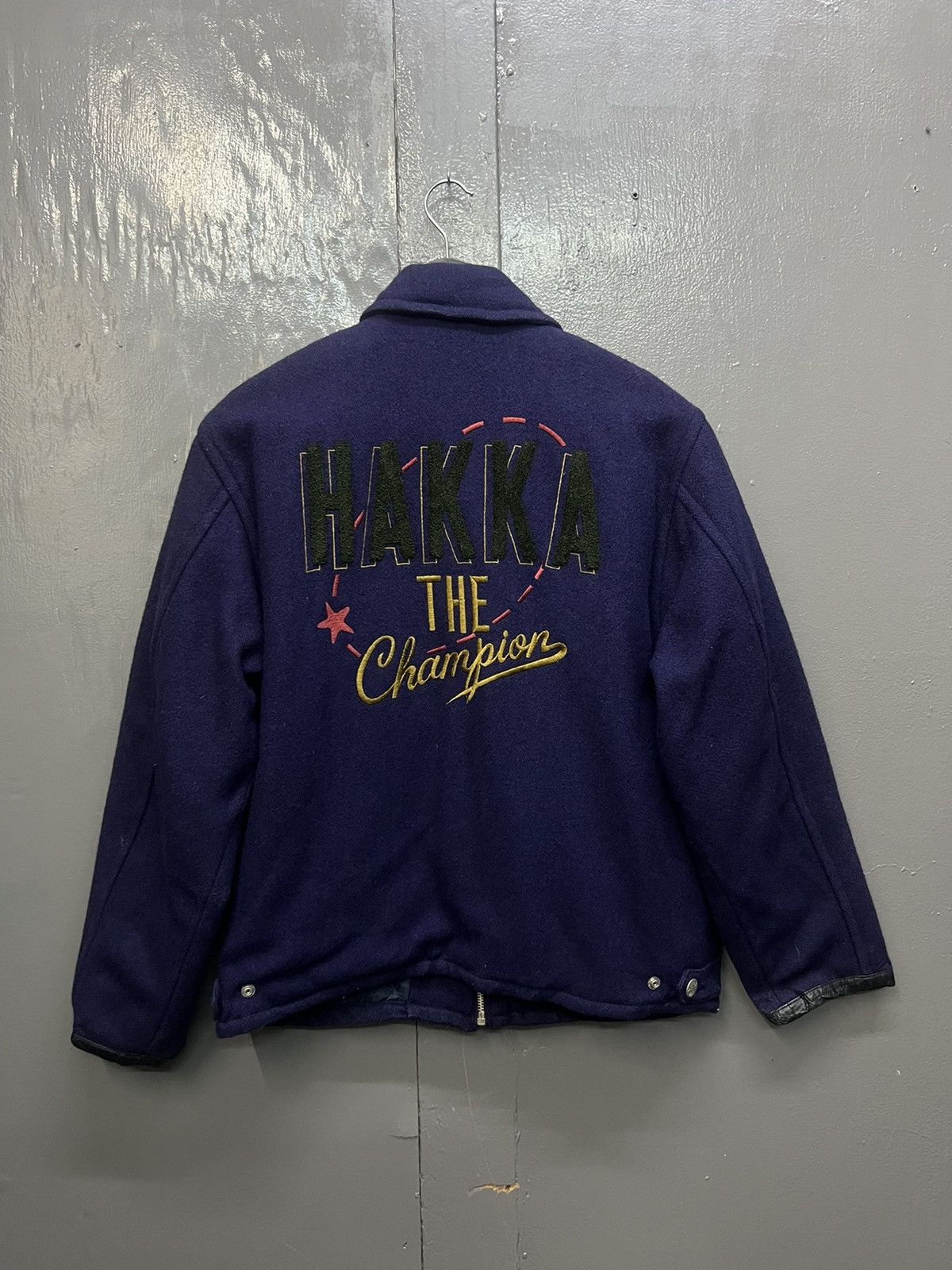 Vintage Vintage Hakka The Champion Wool Jacket Size US M / EU 48-50 / 2 - 1 Thumbnail