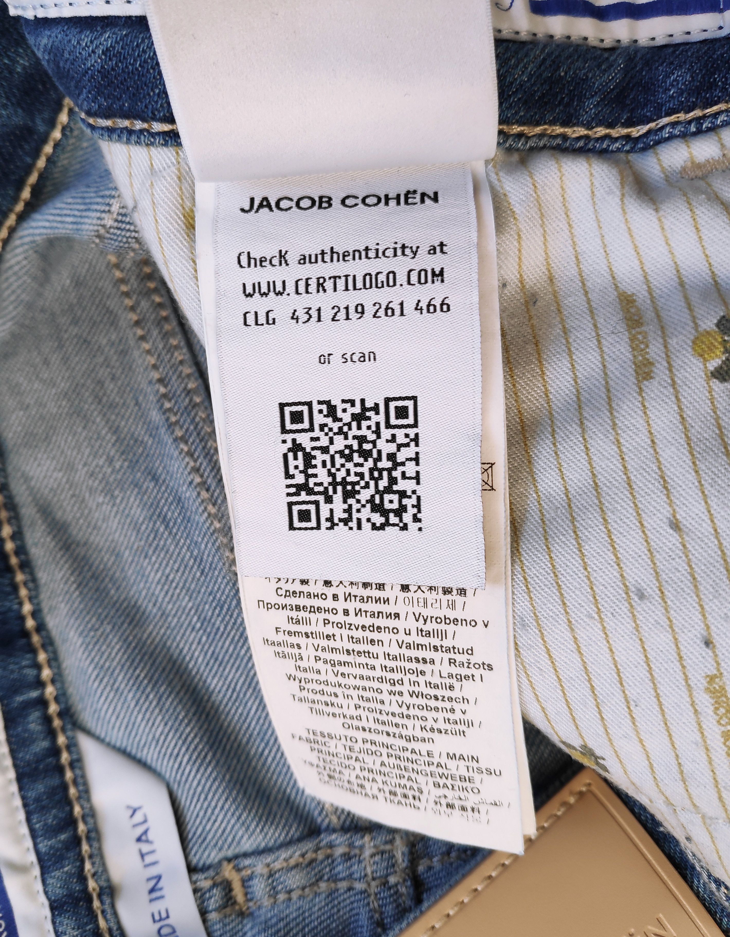 Jacob Cohen RRP $285 Jacob Cohen Kim Women's Skinny Denim Jeans Size 27" / US 4 / IT 40 - 11 Thumbnail