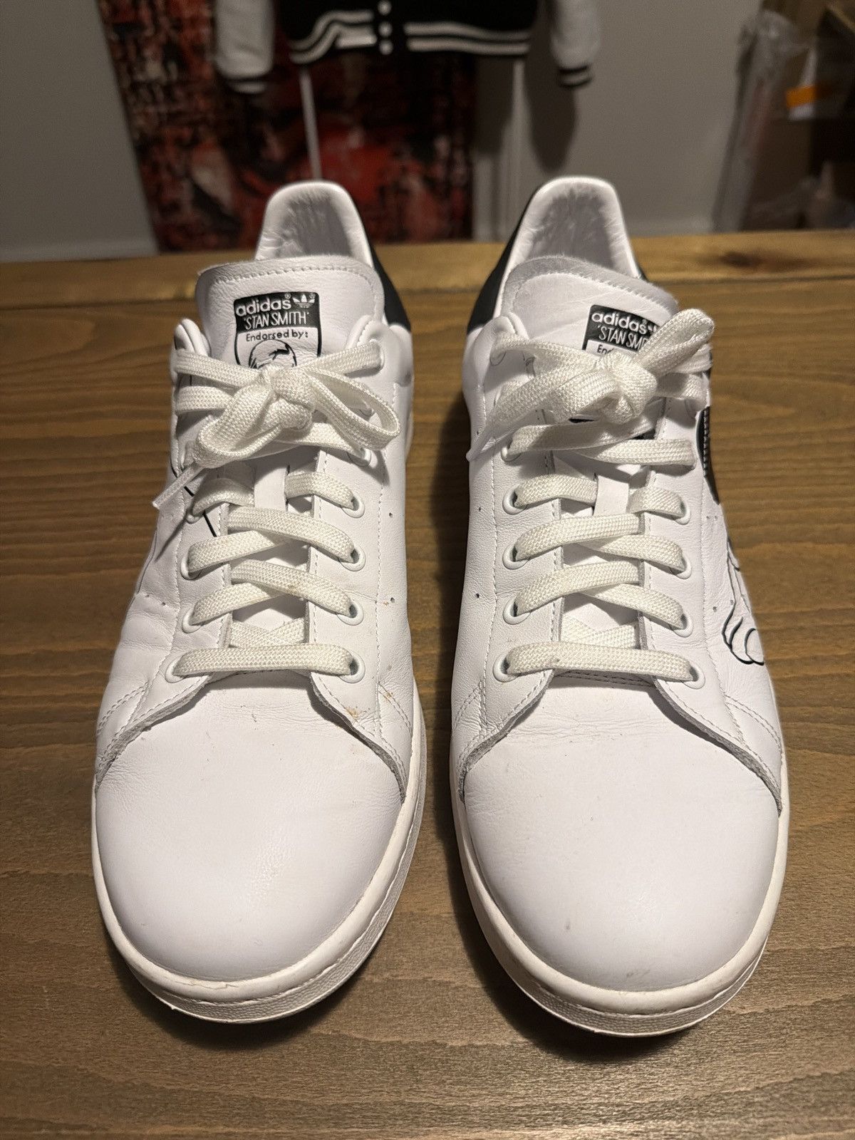 Adidas × Disney Adidas X Disney Mickey Mouse Stan Smith Size US 12.5 / EU 45-46 - 6 Thumbnail