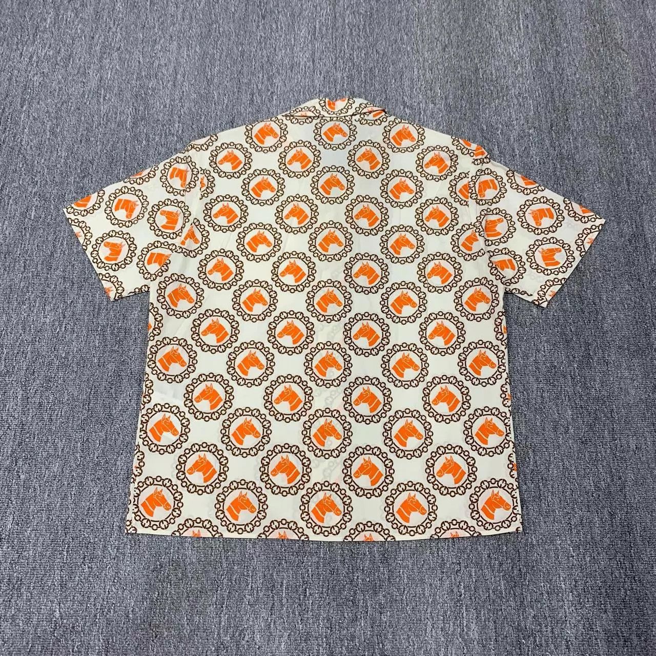 Gucci Gucci Pony Print Short Sleeve Shirt 48 NWT Size US M / EU 48-50 / 2 - 2 Thumbnail