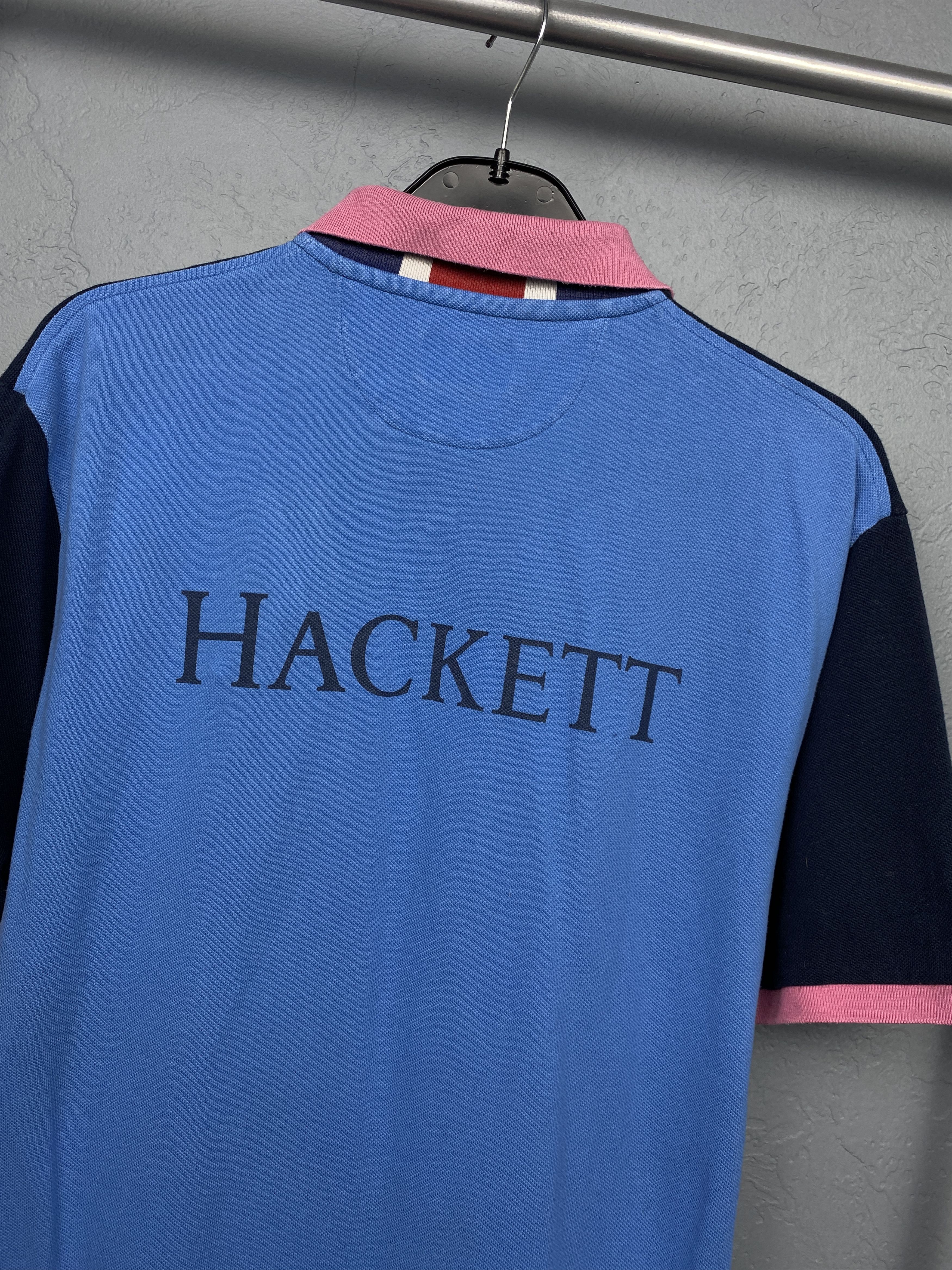 Hackett × Vintage Hackett Vintage Mens Polo Shirt Size US XL / EU 56 / 4 - 8 Thumbnail