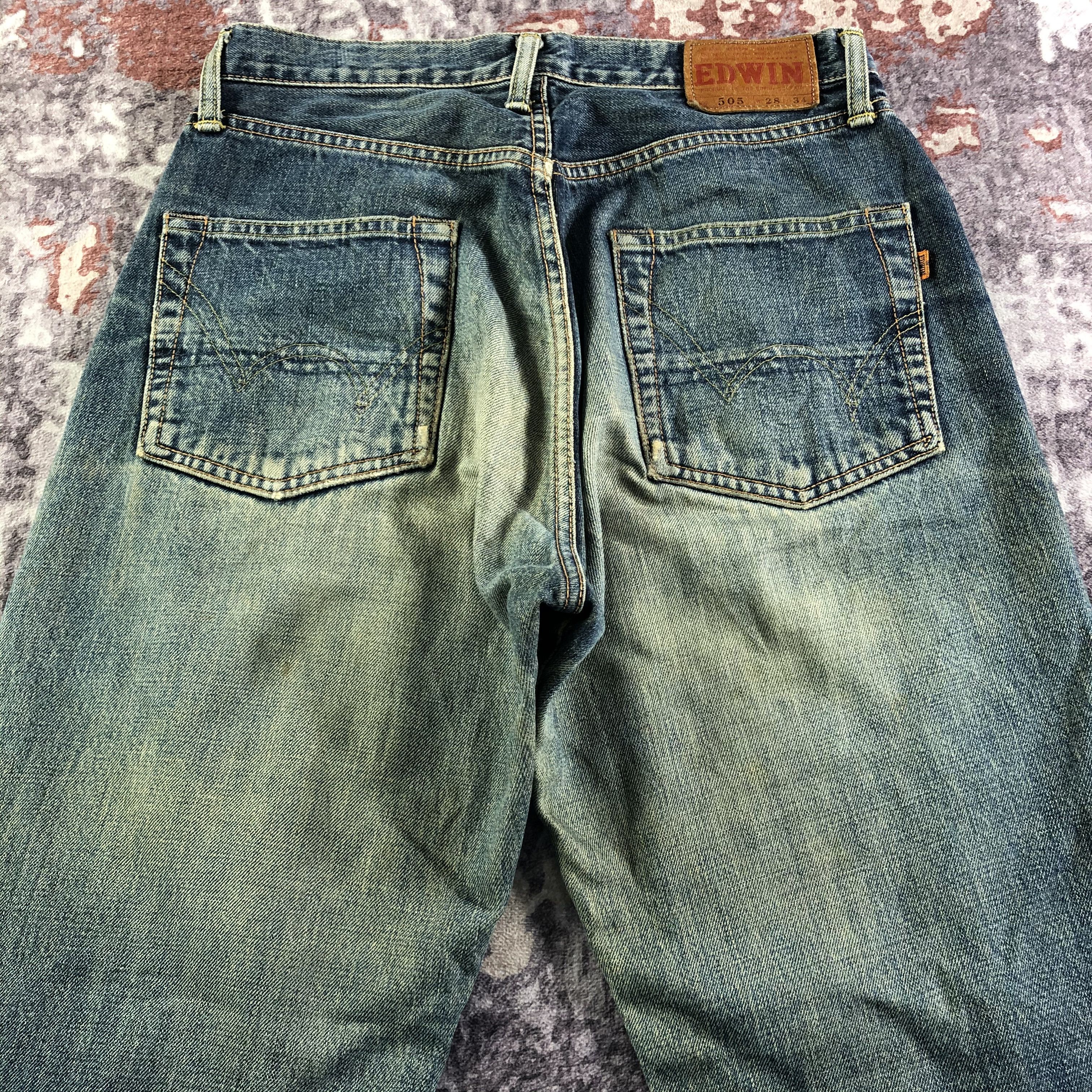 Edwin Vintage Edwin 505 Selvedge Jeans-JM3658 Size US 29 - 4 Thumbnail