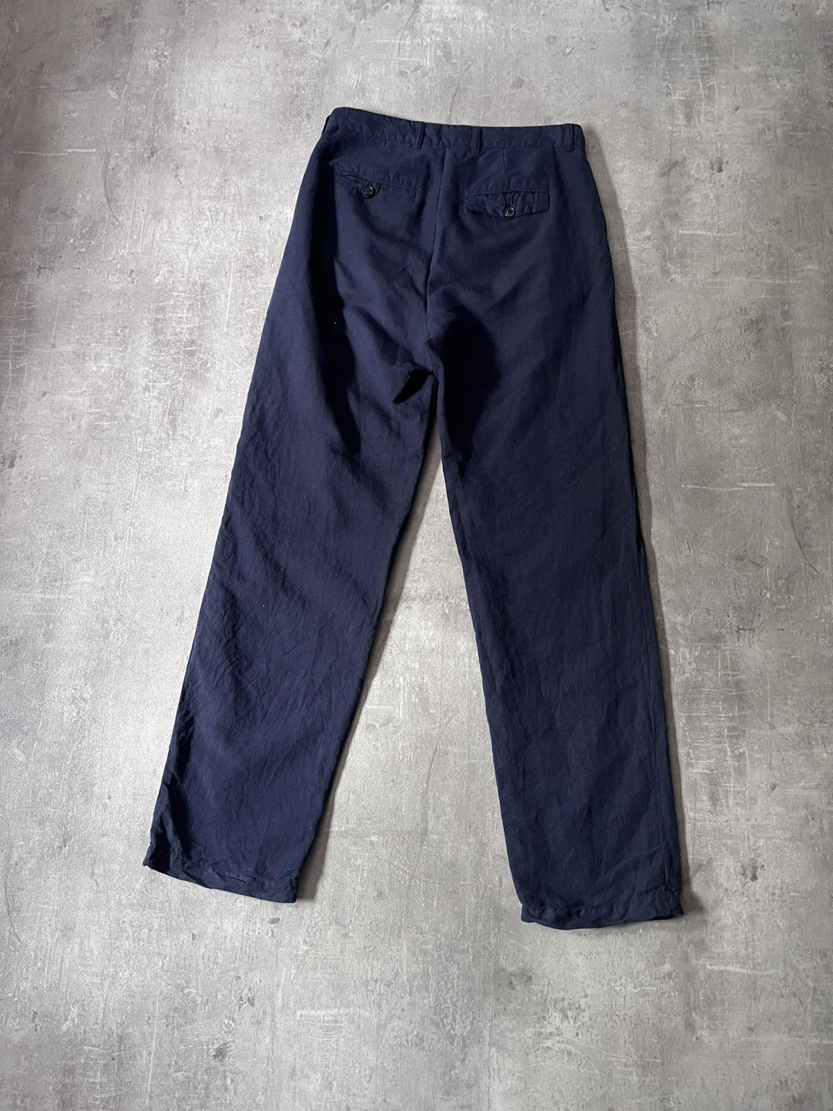 Our Legacy Our Legacy navy cotton linen pants Size US 30 / EU 46 - 5 Thumbnail