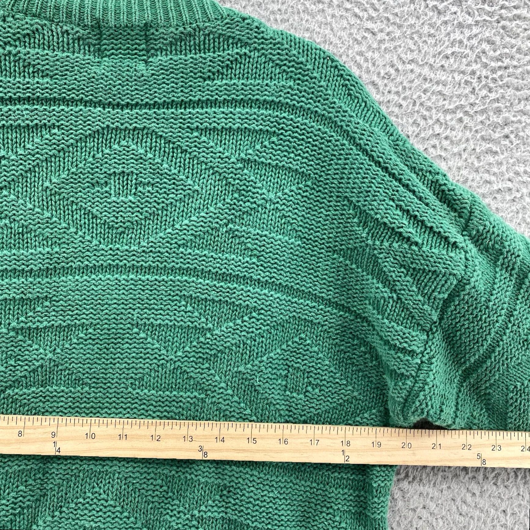 Gap VINTAGE GAP Chunky Sweater Men's Small Green Grandpa Academia Preppy Minimalist Size US S / EU 44-46 / 1 - 7 Thumbnail